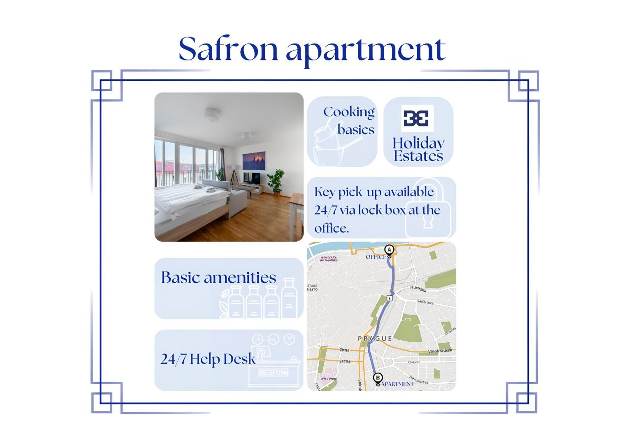 Sunny Safron Apartment ปราก ภายนอก รูปภาพ